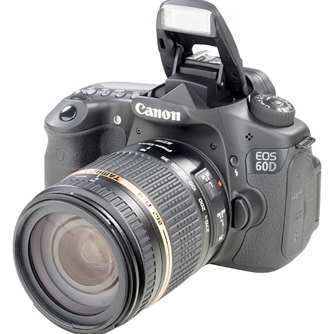Canon EOS 60D + Tamron AF 18-270mm Di II VC PZD - Vue principale