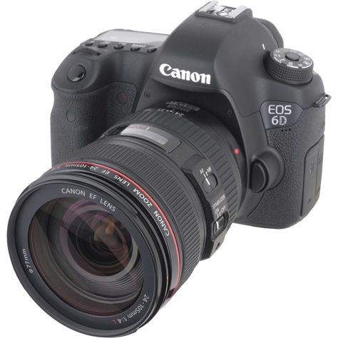 Canon EOS 6D + EF 24-105mm IS USM - Vue principale