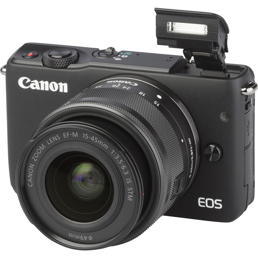 Canon EOS M10 + EF-M 15-45 mm IS STM - Vue principale