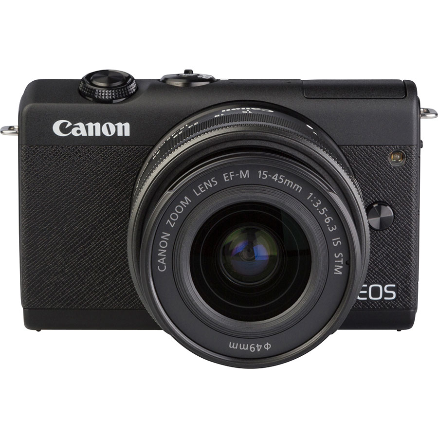 Canon EOS M200 + EF-M 15-45 mm IS STM - Vue de face