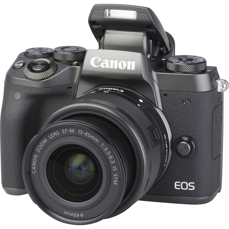 Canon EOS M5 + EF-M 15-45 mm IS STM - Vue principale