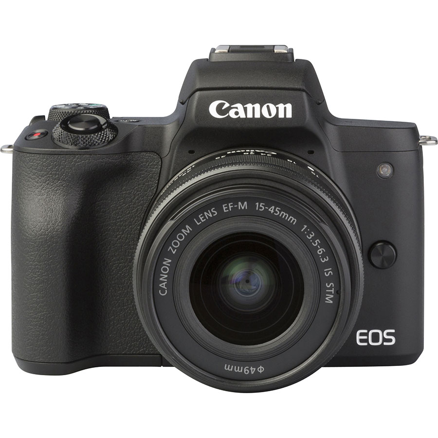 Canon EOS M50 + EF-M 15-45 mm IS STM - Autre vue de face