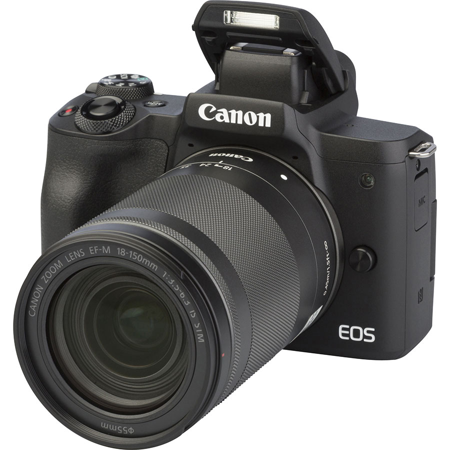 Canon EOS M50 + EF-M 18-150 mm IS STM - Vue principale
