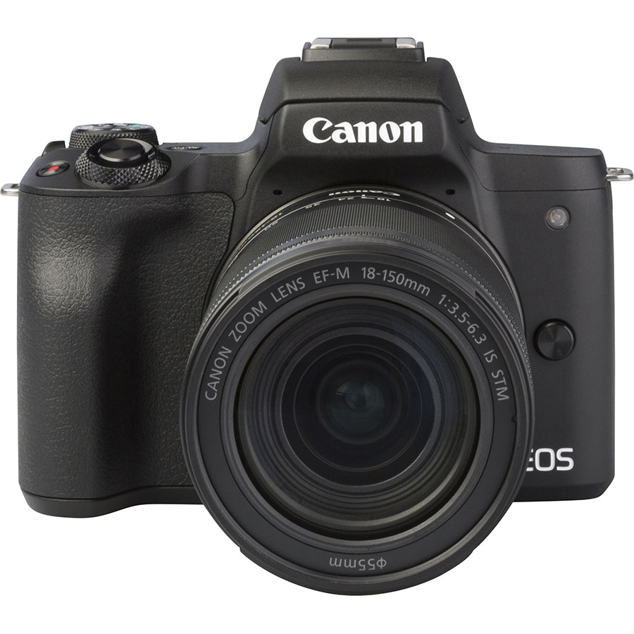 Canon EOS M50 + EF-M 18-150 mm IS STM - Autre vue de face