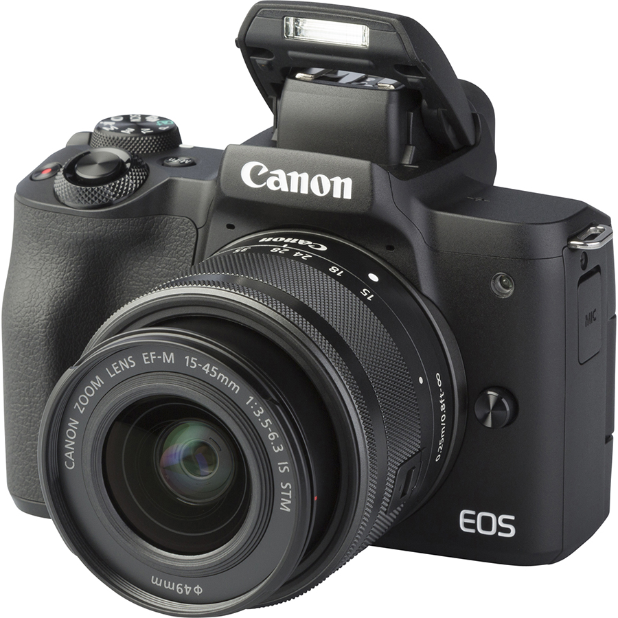 Canon EOS M50 Mark II + EF-M 15-45 mm IS STM - Vue principale