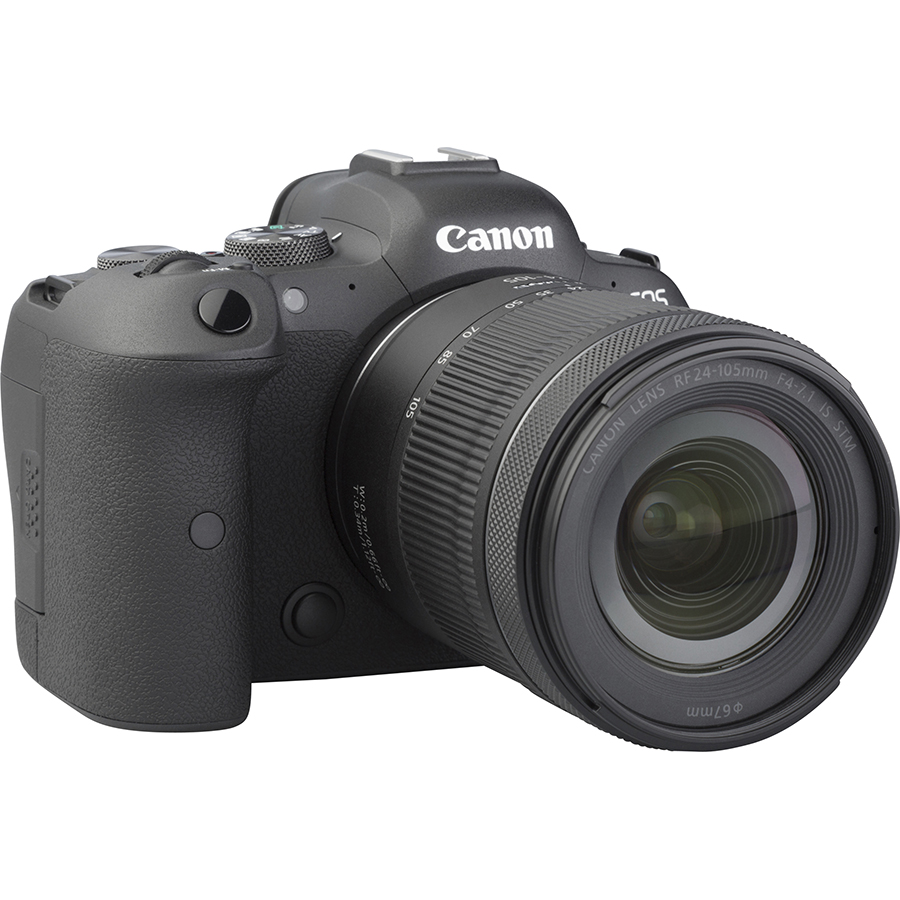 Canon EOS R6 + RF 24-105 mm IS STM - Vue de 3/4 vers la droite