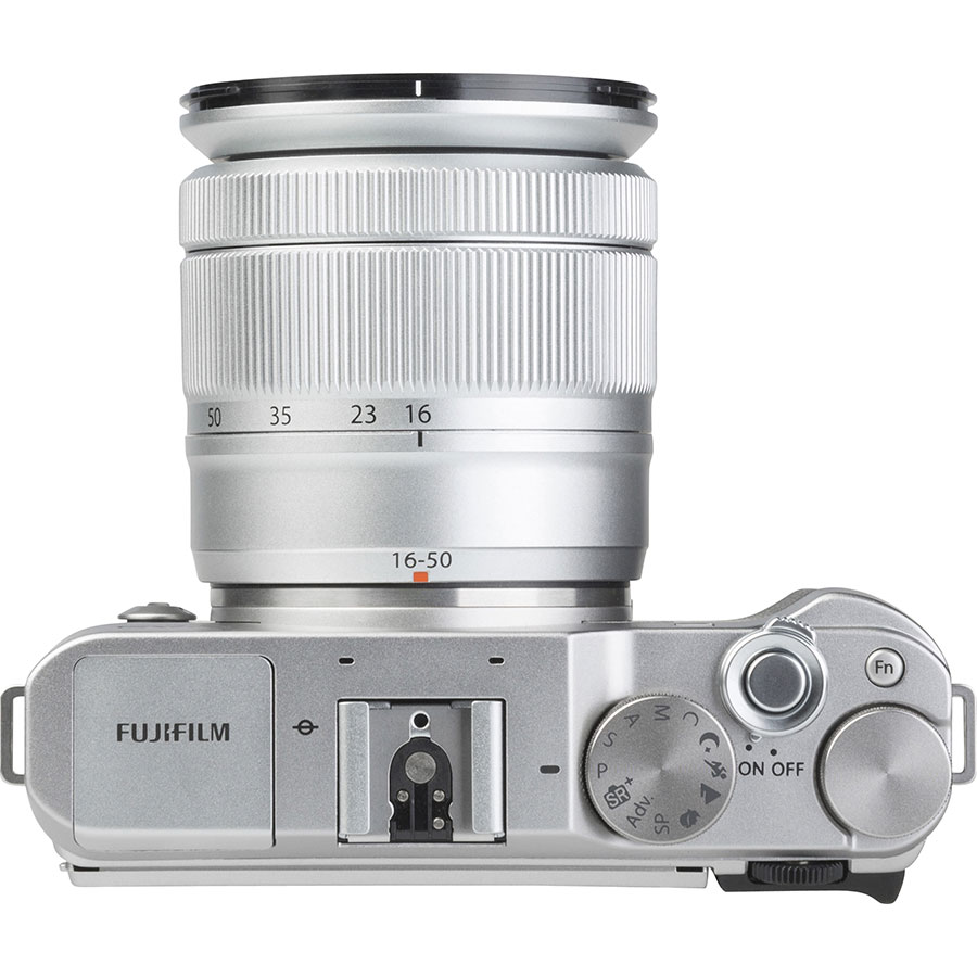 Fujifilm X-A3 + Fujinon Super EBC XC 16-50 mm OIS II - Vue du dessus