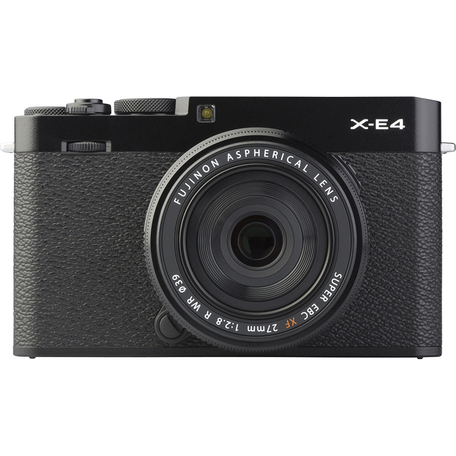 Fujifilm X-E4 + Fujinon Super EBC XF 27 mm R WR - Vue de face