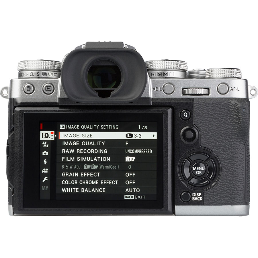 Fujifilm X-T3 + Fujinon Super EBC XF 18-55 mm R LM OIS - Vue de dos