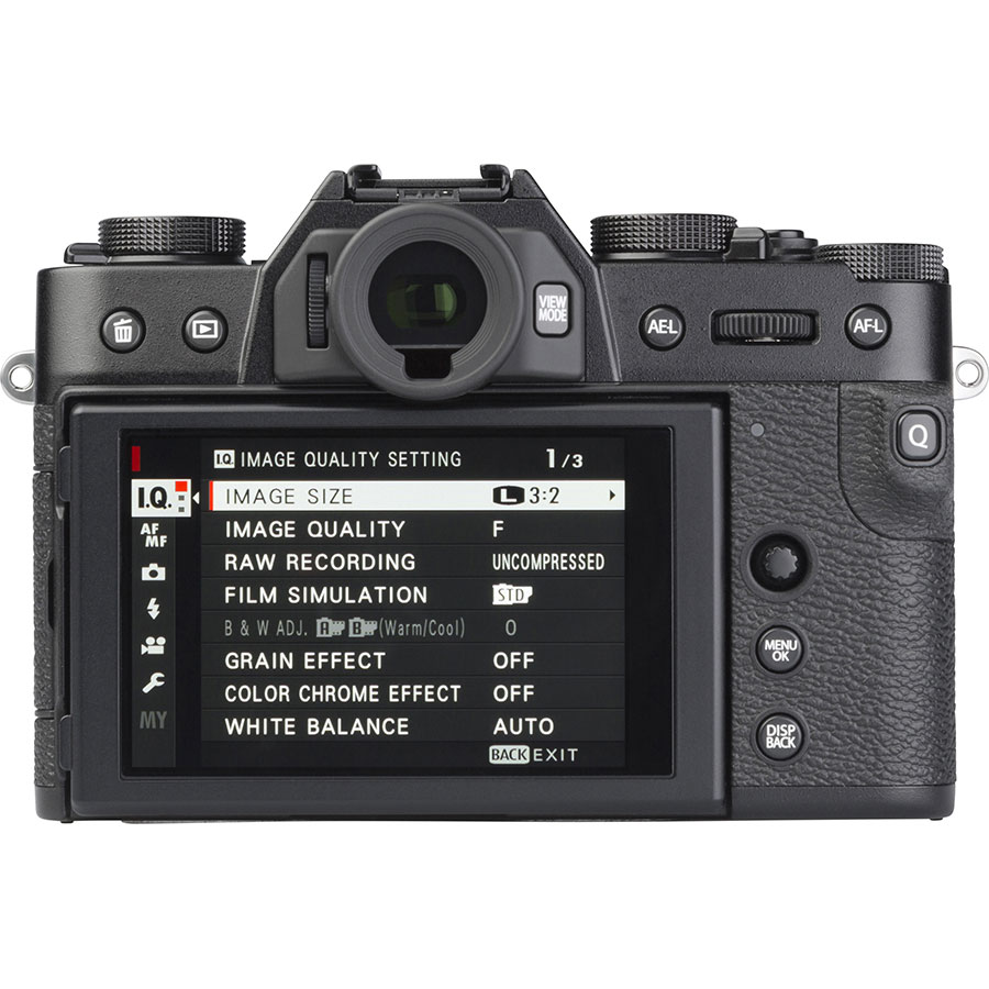 Fujifilm X-T30 + Fujinon Super EBC XC 15-45 mm OIS PZ - Vue de dos