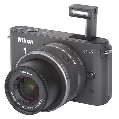 Nikon 1 J1 + 1 Nikkor VR 10-30 - Vue principale