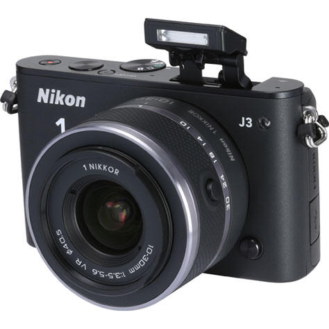 Nikon 1 J3 + 1 Nikkor VR 10–30 mm - Vue principale