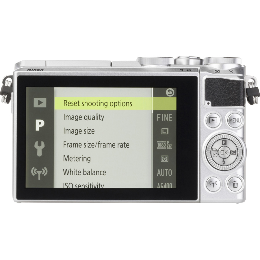 Nikon 1 J5 + 1 Nikkor VR 10-30 mm ED IF PD-Zoom - Vue de dos