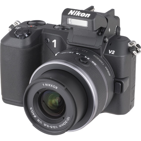Nikon 1 V2 + 1 Nikkor VR 10-30 mm - Vue principale
