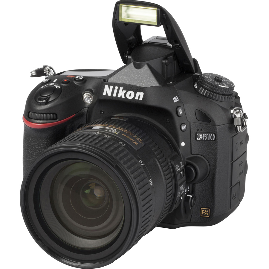 Nikon D610 + AF-S 24-85 mm G ED VR - Vue principale