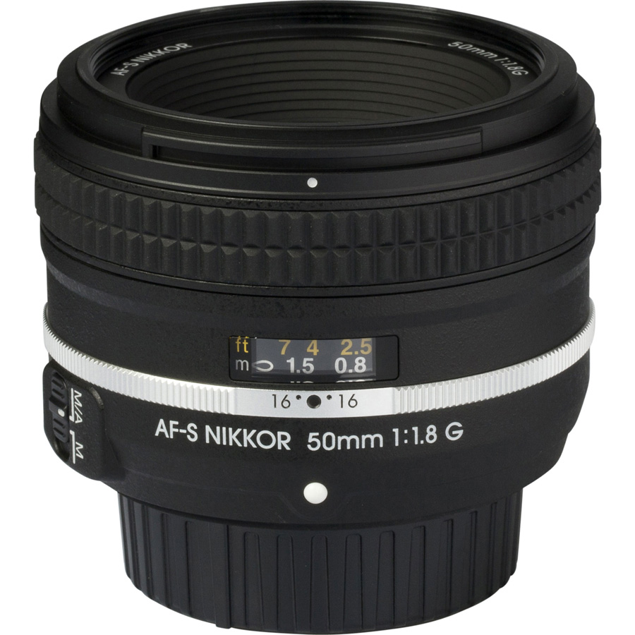 Nikon DF + AF-S Nikkor 50 mm G SE - Vue de l'objectif