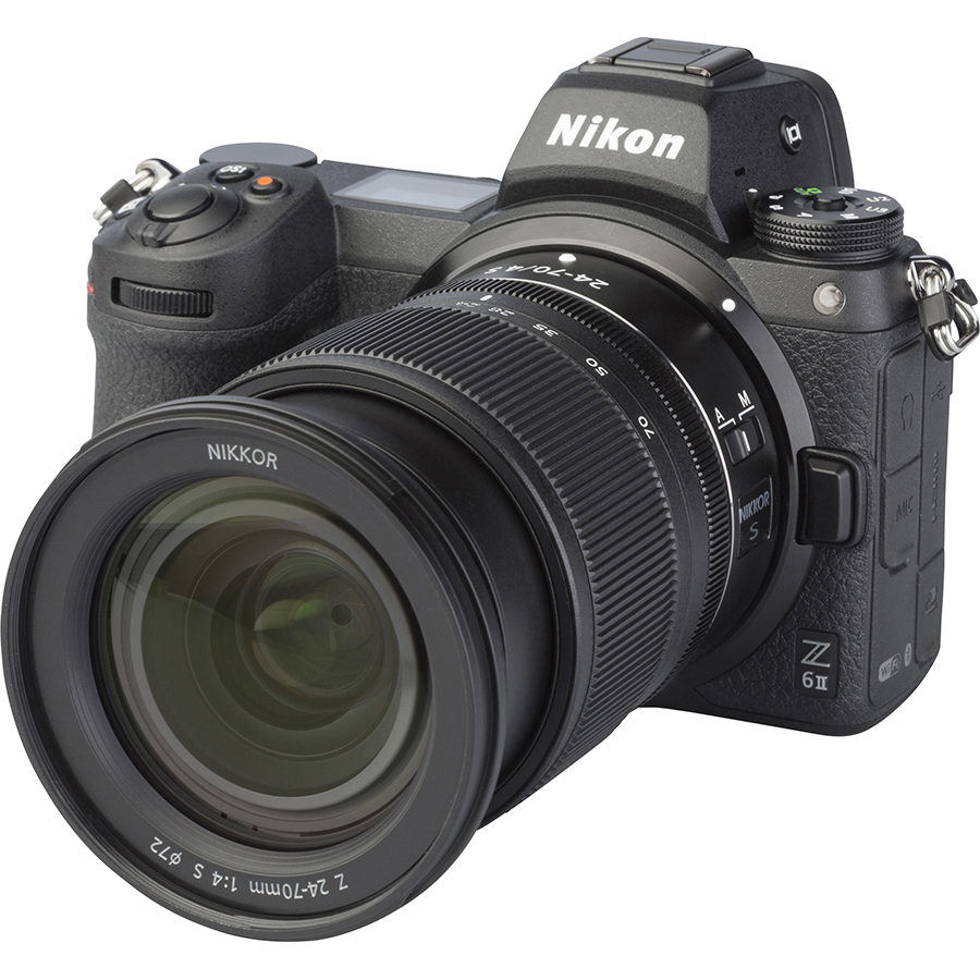 Nikon Z6 II + Nikkor Z 24-70 mm F4 S - Vue principale