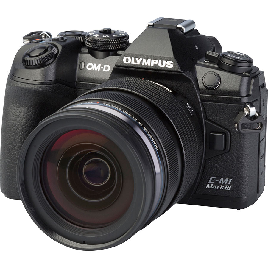 Olympus OM-D E-M1 Mark III + M.Zuiko Digital ED 12-40 mm Pro - Vue principale