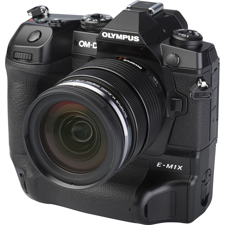 Olympus OM-D E-M1X + M. Zuiko Digital ED 12-40 mm Pro - Vue principale