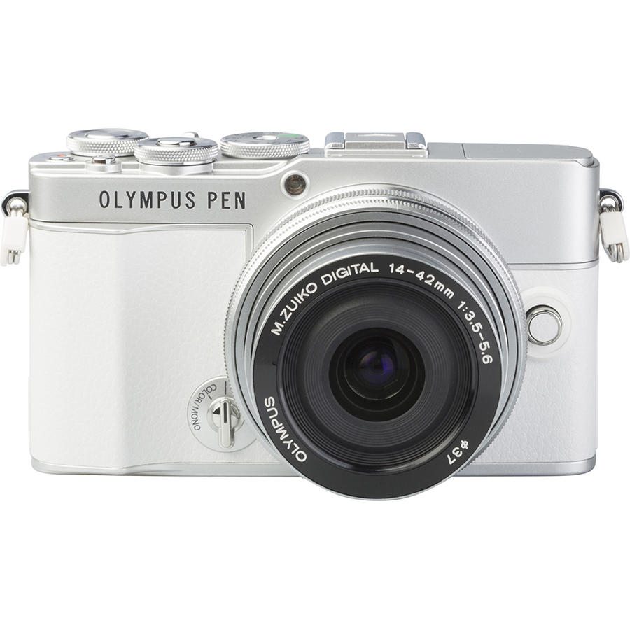 Olympus Pen E-P7 + M.Zuiko Digital ED 14‑42 mm EZ - Autre vue de face