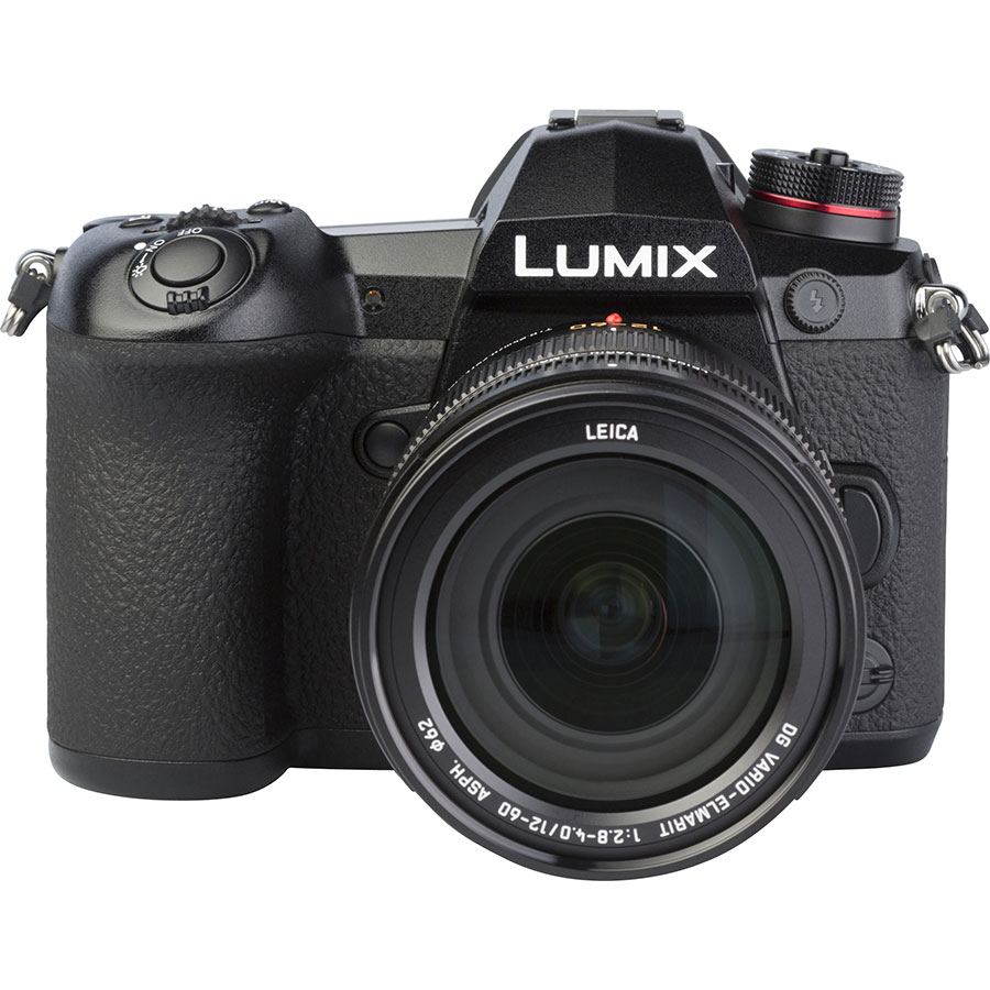 Panasonic Lumix DC-G9 + Leica DG Vario-Elmarit 12-60 mm Power OIS - Autre vue de face