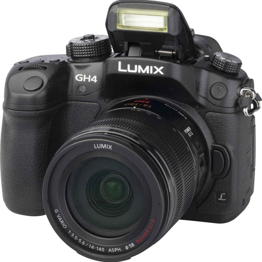 Appareil Photo Panasonic Lumix DMC-GH4 Avec Objectif 14-140mm | Capteur 16MP, Vidéo 4K 24p, Viseur OLED - Version étrangère