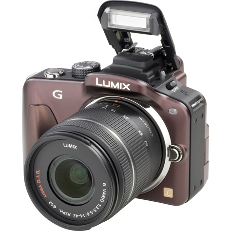 Panasonic Lumix DMC-G3 + G Vario 14-42 mm - Vue principale