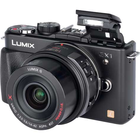 Panasonic Lumix DMC-GX1 + G X Vario PZ 14-42 mm - Vue principale