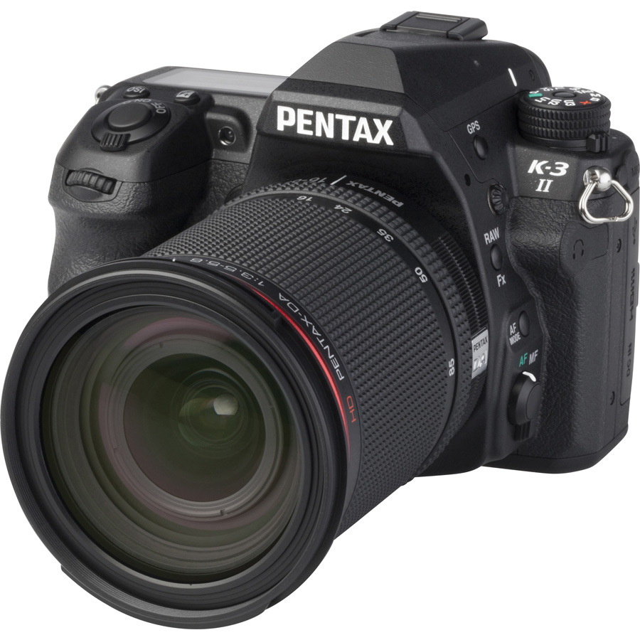 Pentax K-3 II + SMC-DA 16-85 mm ED DC WR - Vue principale