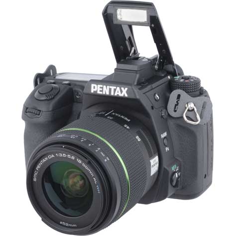 Pentax K-5 II + smc DA 18-55mm AL WR - Vue principale