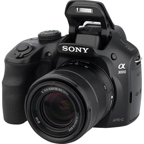 Sony ILCE-3000 + 18-55 mm SEL1855 - Vue principale