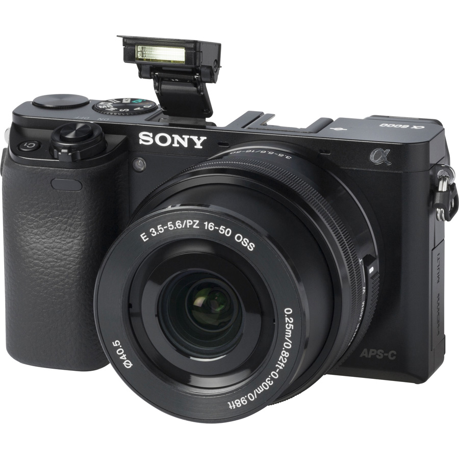 Sony ILCE-6000 + 16-50 mm SELP1650 - Vue principale