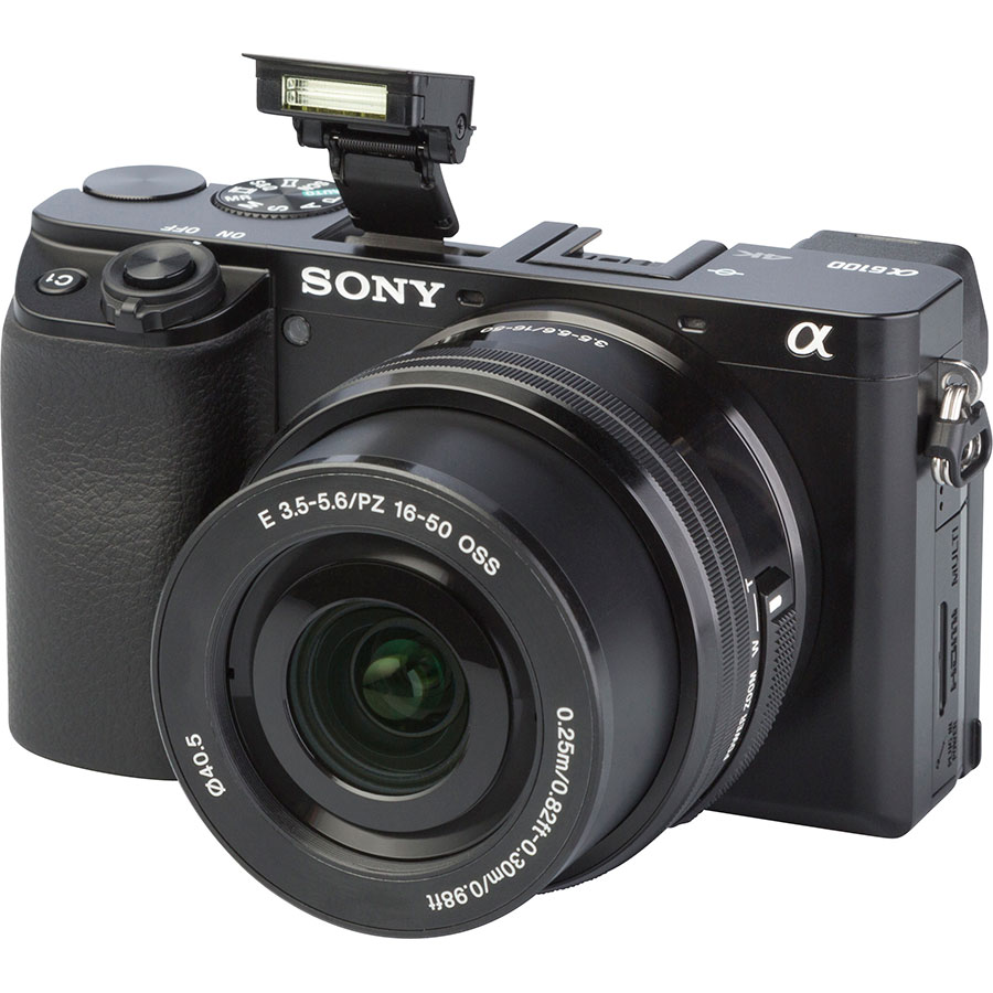 Sony ILCE-6100 + E 16-50 mm PZ OSS SELP1650 - Vue principale