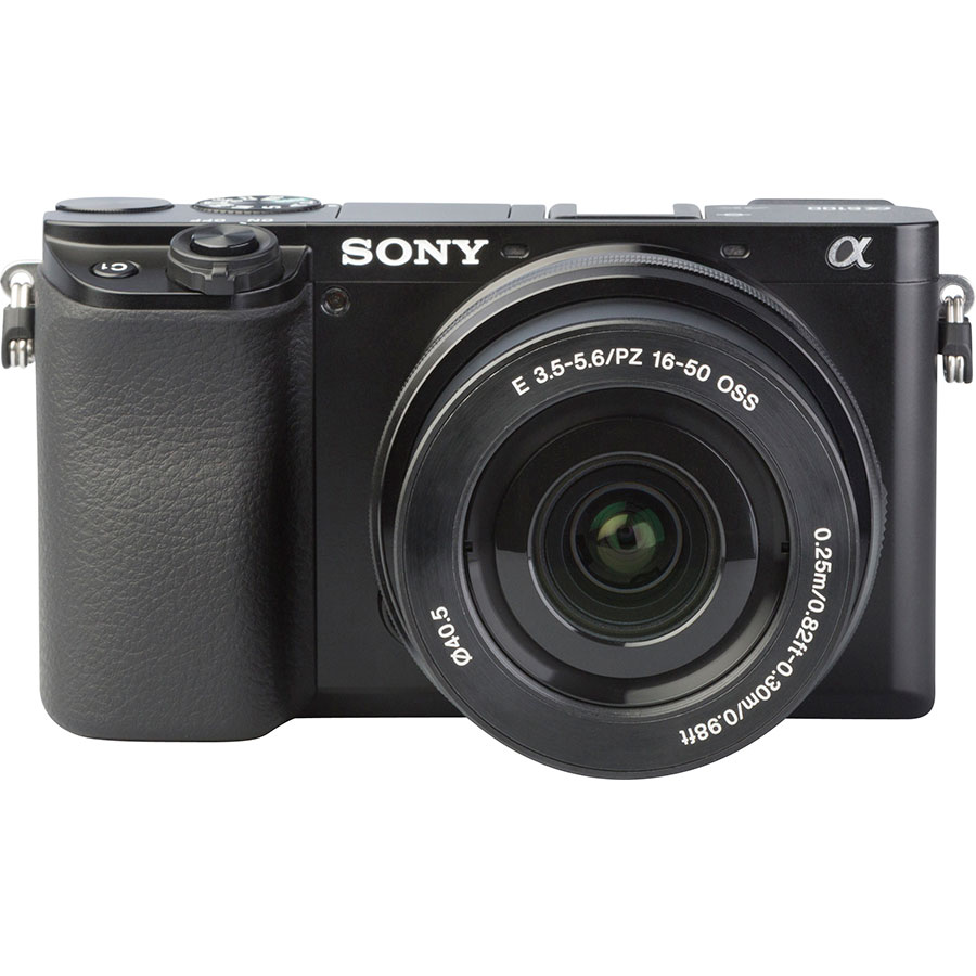Sony ILCE-6100 + E 16-50 mm PZ OSS SELP1650 - Autre vue de face