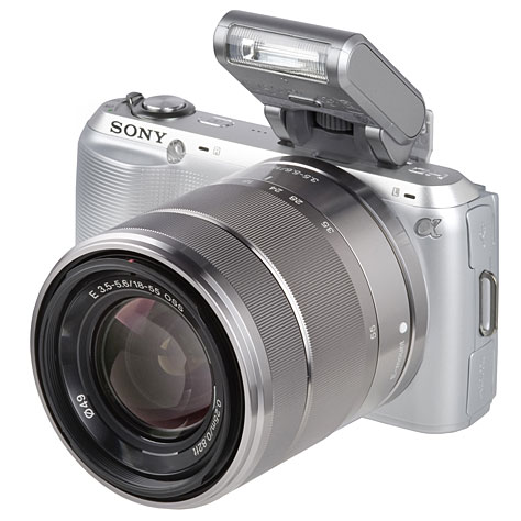 Sony NEX-C3 + 18-55mm SEL1855 - Vue principale