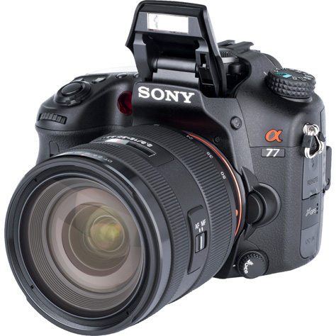 Sony SLT-A77 + 16-50mm SSM DT SAL1650 - Vue principale
