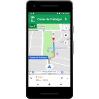 Google Maps - Navigation & Transit
- Exemple de navigation
