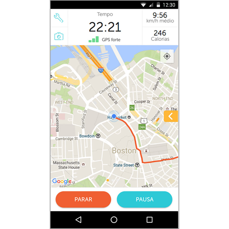 Test FitnessKeeper, Inc. Runkeeper GPS Track Run Walk (Android