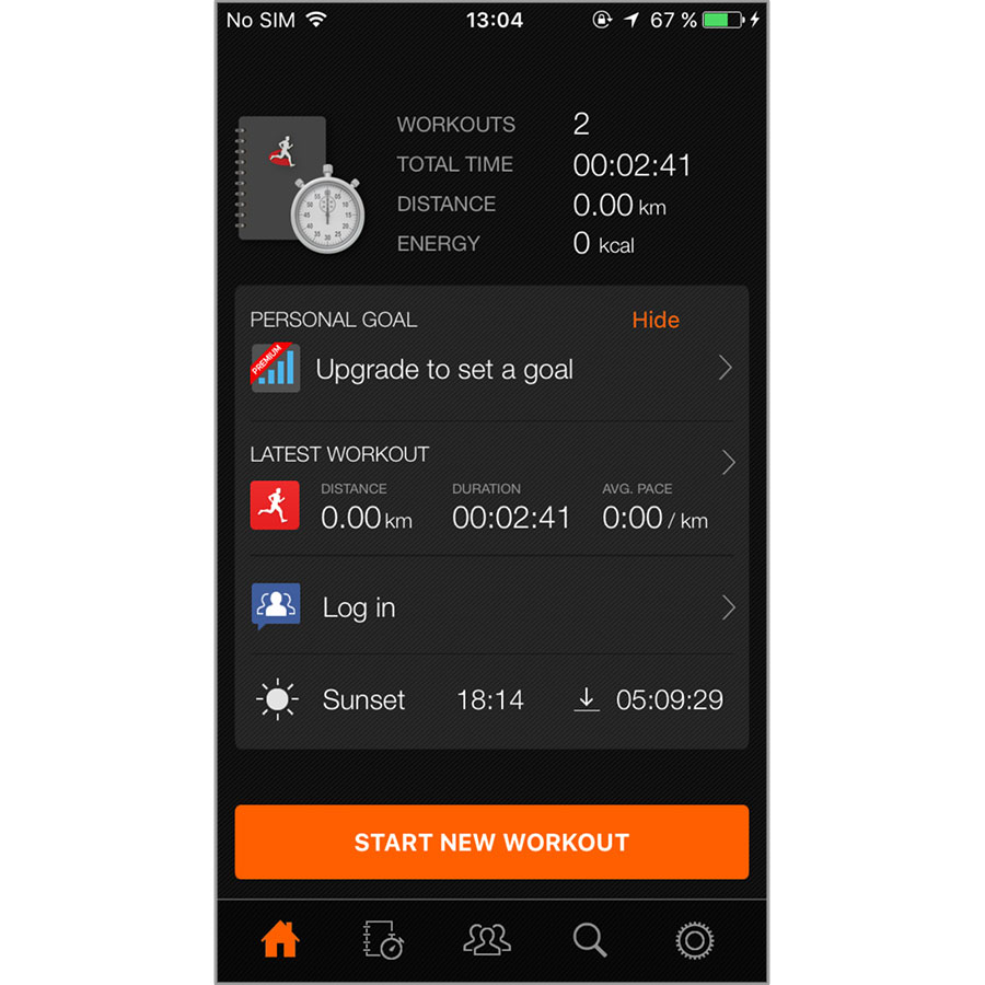 Test Sports Tracking Technologies Ltd. Sports Tracker for Running