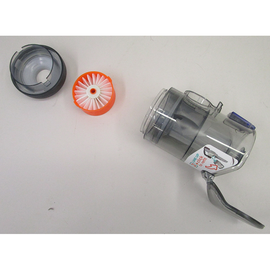 Black&Decker Powerseries PET 18V BHFEV182CP QW - Bac à poussières et ses filtres démontés