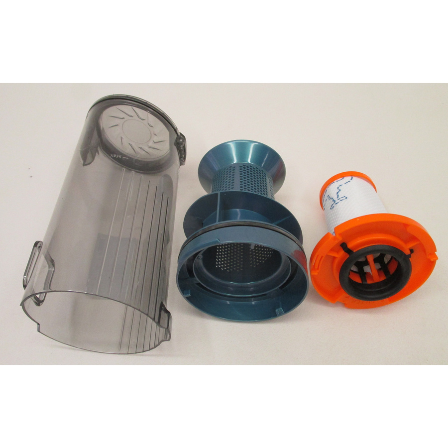 Rowenta RH9BC1WO X-Force Flex 14.80 - Bac à poussières et ses filtres démontés