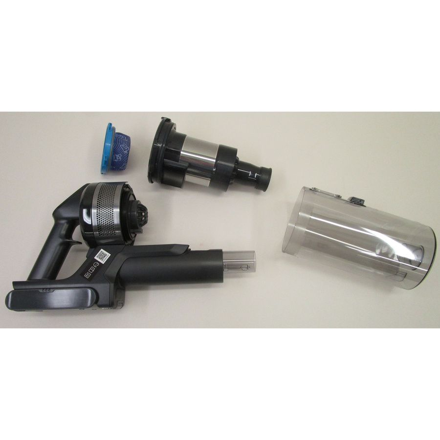 Samsung VS15A60BGR5 - Bac à poussières et ses filtres démontés