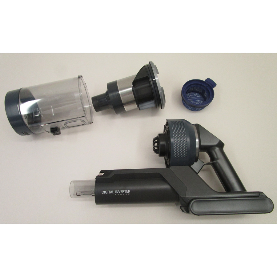 Samsung VS20A95973B Bespoke Jet Pro Extra - Bac à poussières et ses filtres démontés