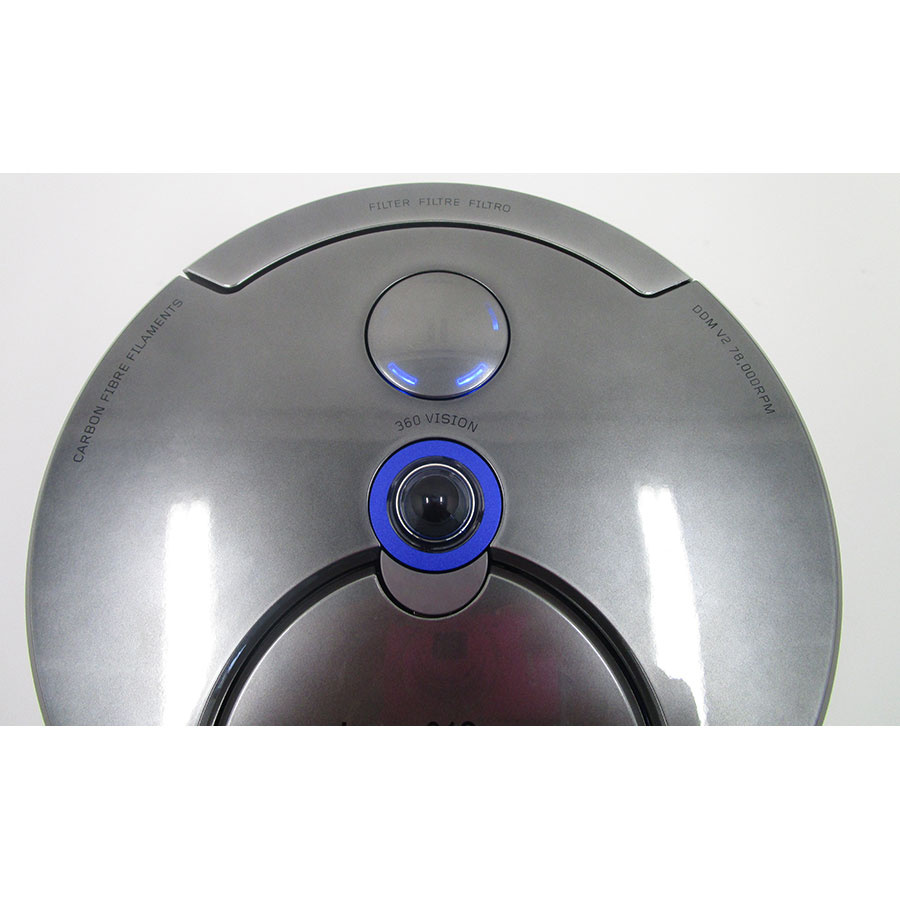 Dyson 360 Eye - Accès au filtre de sortie moteur