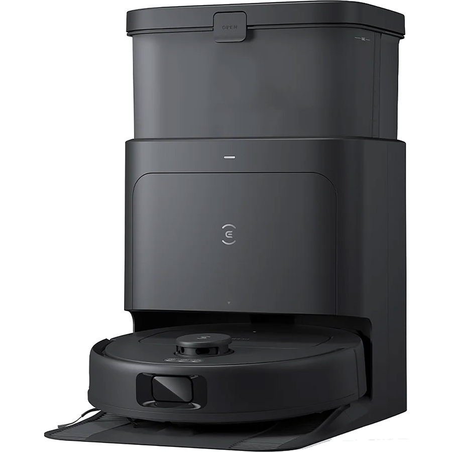 Ecovacs Deebot N30 Pro Omni Black - Aspirateur sur sa station de charge