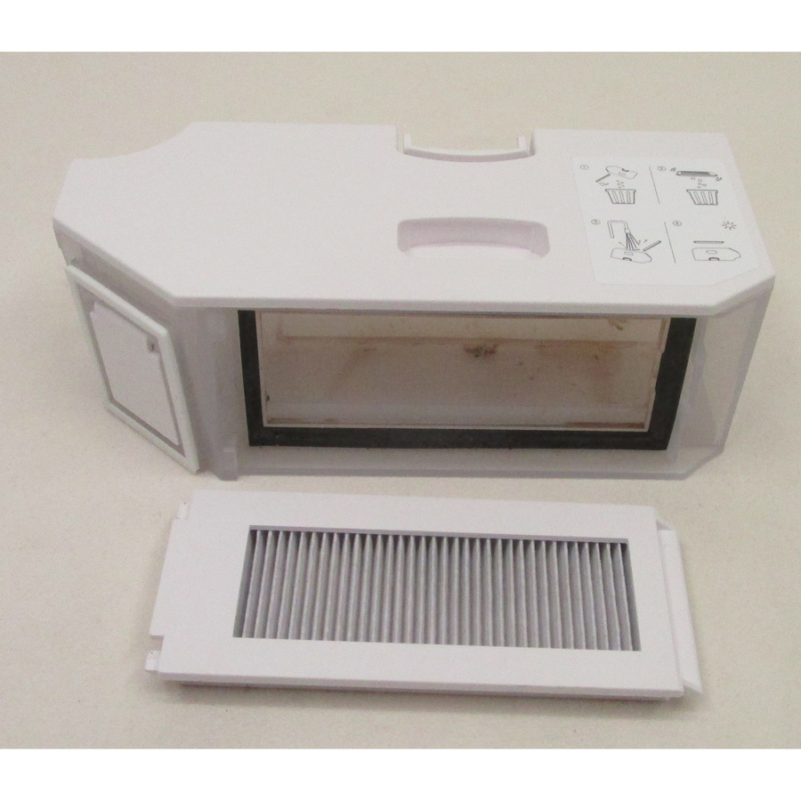 Ecovacs Deebot N30 Pro Omni - Bac à poussière et son filtre