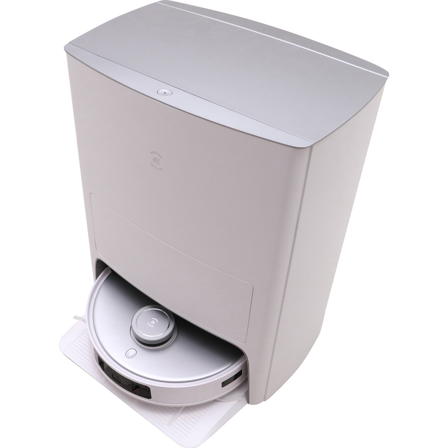 Ecovacs Deebot T20 Omni - Aspirateur sur sa station de charge