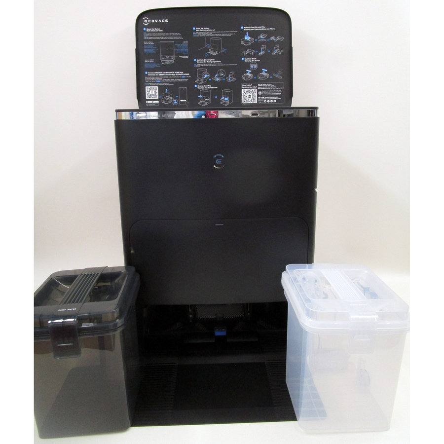 Ecovacs Deebot X2 Omni - Compartiments à eaux sortis