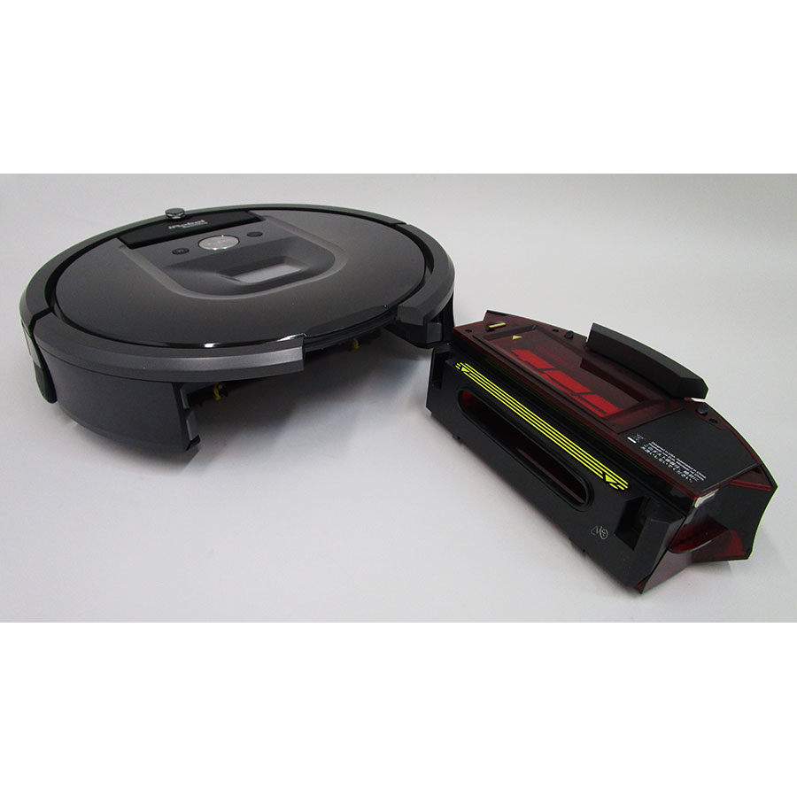 iRobot Roomba 980 - Réservoir à poussière accessible par l'arrière