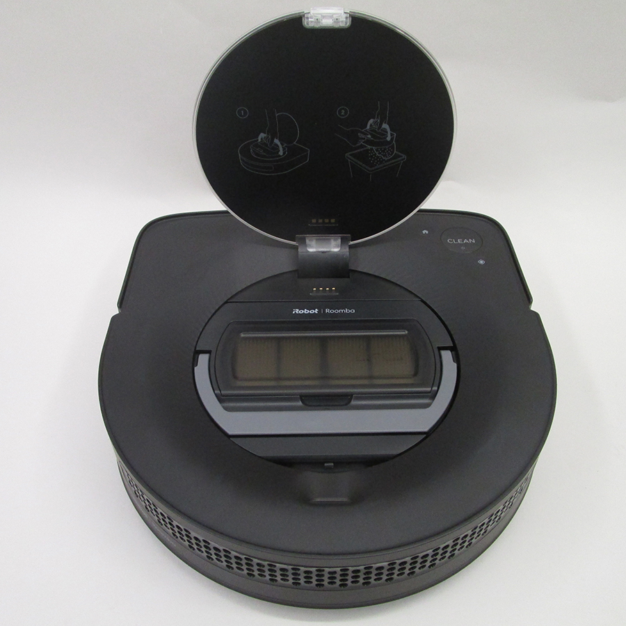 iRobot Roomba s9+ - Réservoir à poussière accessible par le haut